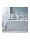 Guy Laroche Bone Σετ Κουβερλί Ημίδιπλο Microfiber Blue 180x240cm 2τμχ