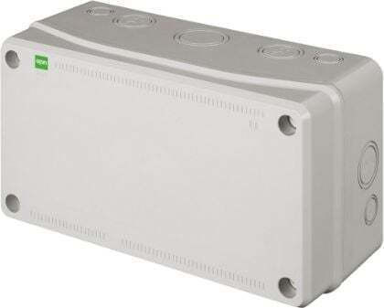 Elektro Plast Elektrisches Gehäuse für Außenmontage Wasserdicht IP65 in Gray Farbe