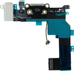 Flex Cable with Charging port in White color for iPhone 5s