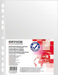 Office Point Plastic Sleeves for Documents A4 with Reinforcement