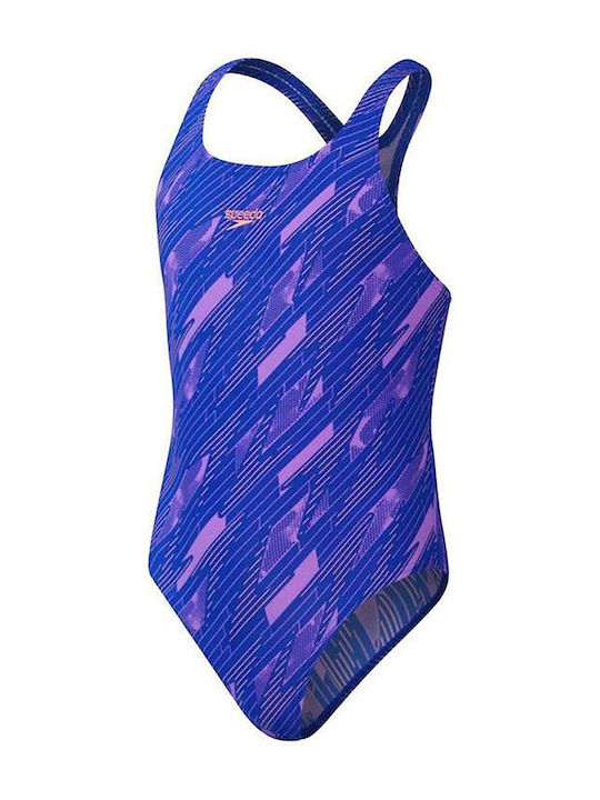 Speedo Îmbrăcăminte de Înot pentru Copii Hyperboom Splice Muscleback Sweet Purple