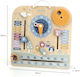 Calendar Wooden Clock Polarb Multicolor Viga