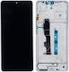 Xiaomi Οθόνη με Μηχανισμό Αφής και Πλαίσιο για Xiaomi Redmi Note 13 (Λευκό)