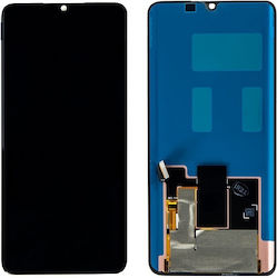 Xiaomi Bildschirm mit Rahmen für Xiaomi Mi Note 10 Lite (Schwarz)