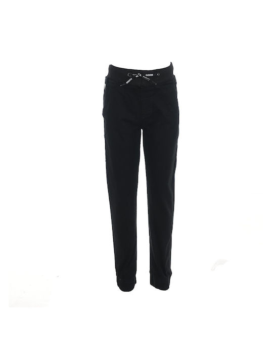 New College Pantaloni cargo copii Negru