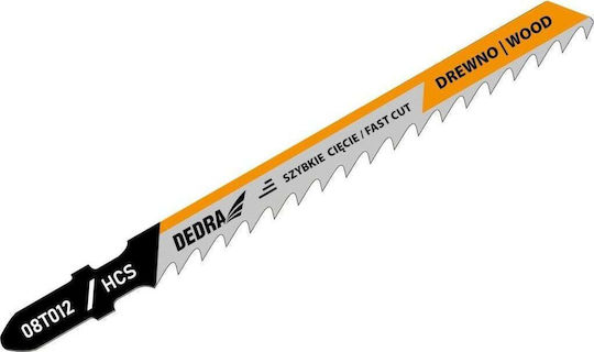 Dedra Jig Saw Blade for Wood 2pcs 08T012