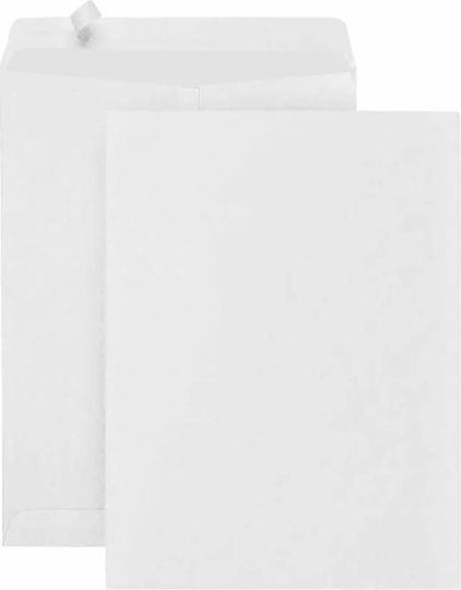 Metron Set of Envelopes Bag Type with Adhesive 25pcs in White Color