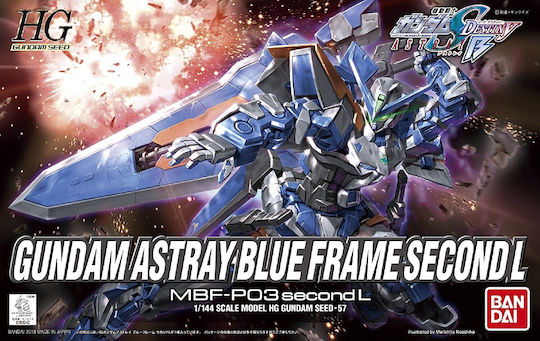 Mobile Suit Gundam High Grade Gunpla Astray Blue Frame Second L 1/144 Σετ Μοντελισμού