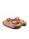Women's Flat Sandals Anatomic Flatforms in Pink Color