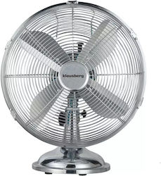 Klausberg KB-7537 Επιτραπέζιος 30cm Ασημί