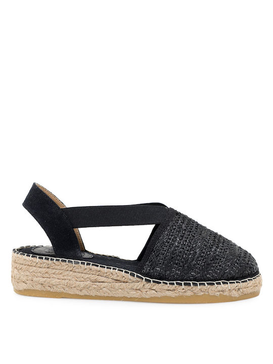 California Dream Espadrile dama în culoarea Negru