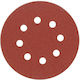 Vorel Orbital Sander Sanding Sheet K40 with Holes 125x125mm Set 5pcs