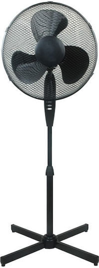 Klausberg Ventilator Pe Piedestal 50W Diametru Ventilator 40cm Negru