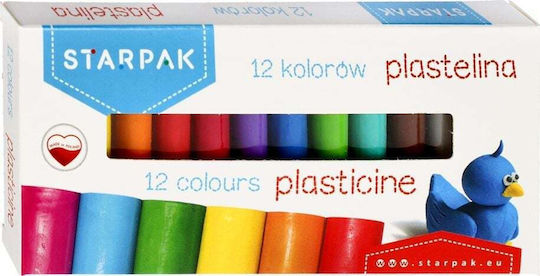 Starpak Πλαστελίνες σε Κουτί για 3+ Ετών, 12τμχ