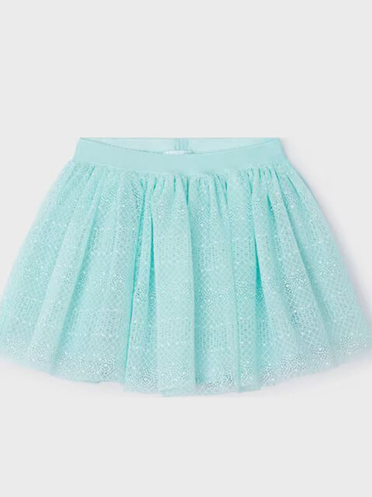 Kids' Tulle Skirt Turquoise