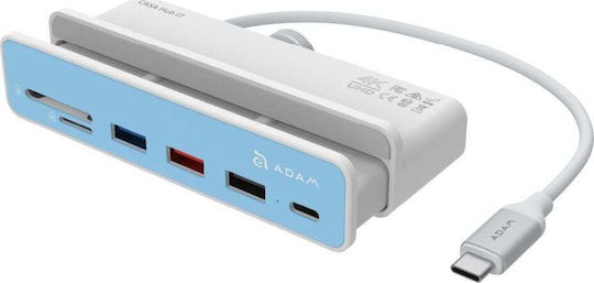 Adam Elements USB-C Docking Station mit HDMI Orange (AEAAPADHUBI7WH)