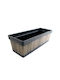 Planter Plastic Brown 46x15x17cm.