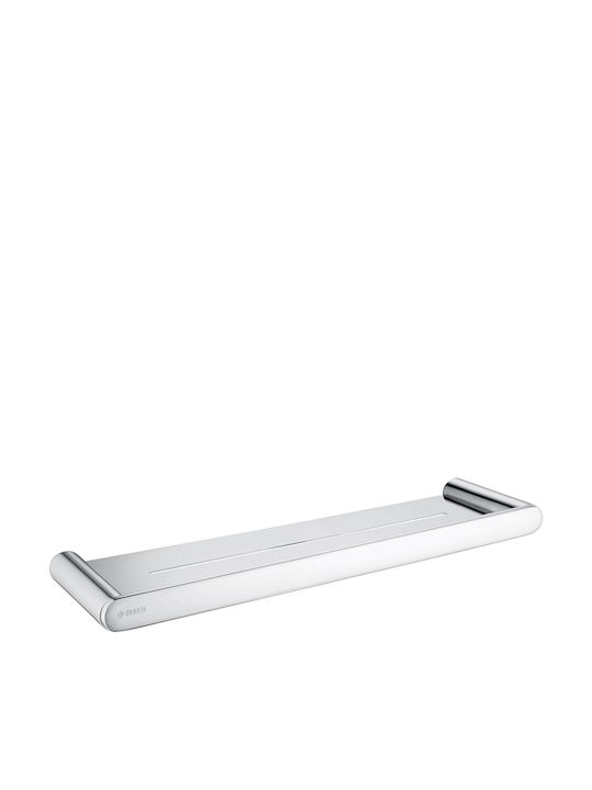 Deante An der Wand montiert Badezimmerregal Metallisch 11.7x43x2.8cm Silber