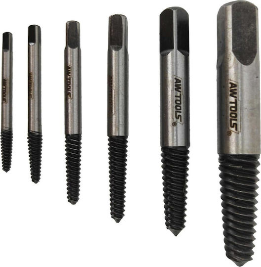Awtools Awtools Bolzenmutternauszieherset 6 Stück Aw16400