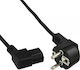 InLine IEC C13 - IEC C13 Cable 1m Μαύρο 16752N