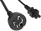 InLine Euro / IEC C7 - Euro / IEC C7 Cable 2m Black (16656J)