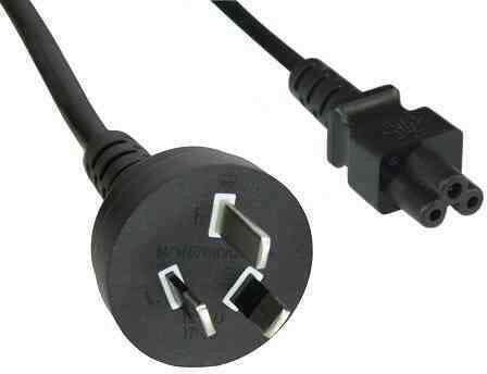 InLine Euro / IEC C7 - Euro / IEC C7 Cable 2m Black (16656J)