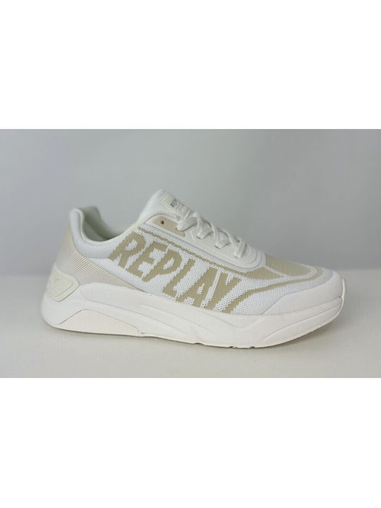 Replay Herren Sneakers White Off