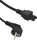 Power Cable Qoltec Ac 3pin S03/st1 1.4m Black