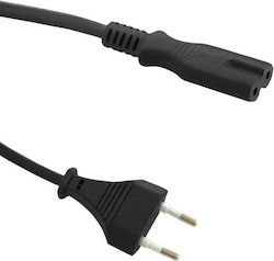 Cablu de alimentare Qoltec AC 2 pini S0z/st2 1.4m Negru Cablu de alimentare Qoltec AC 2 pini S0z/st2 1.4m Negru