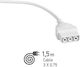 Spot Light - Cable 1.5m Λευκό 6857