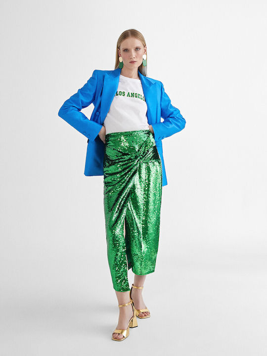 Lola Casademunt Skirt in Green color