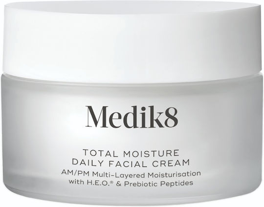 Medik8 Total Moisture Хидратиращ Крем За Лице С Хиалуронова Киселина И Церамиди 50ml
