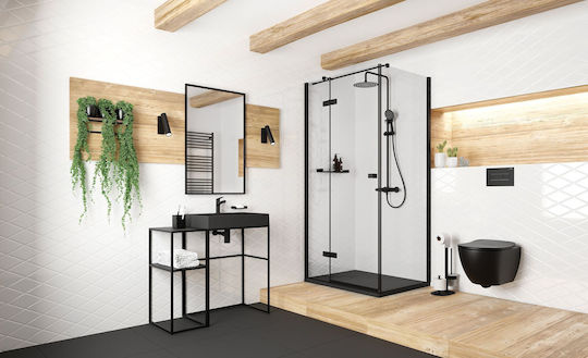 Deante Надеждна мивка Камък 60x40x10см Anthracite