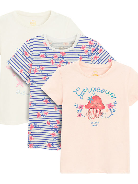 Set of Kids' Shirts White