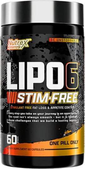 Nutrex Lipo 6 Stim-Free 60 Mützen