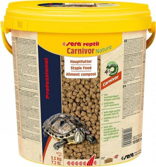 Sera Reptil Professional Carnivor Nature Τροφή για Χελώνα SE-01825 10000ml