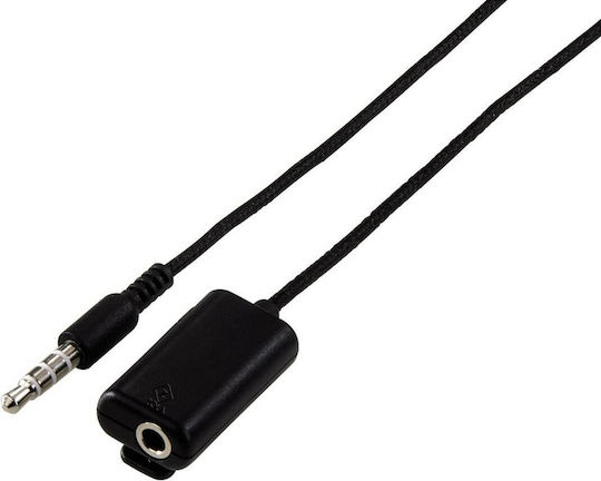 Hama Adaptor Microfon 3 În 1 Zola Plastic Negru