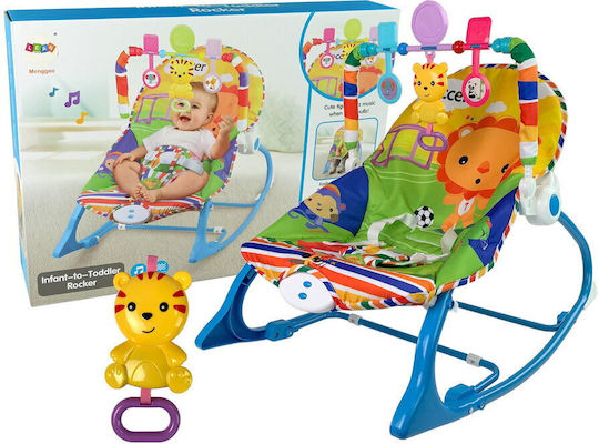 Lean Toys Tiger Ηλεκτρικό Relax Μωρού Πολύχρωμο