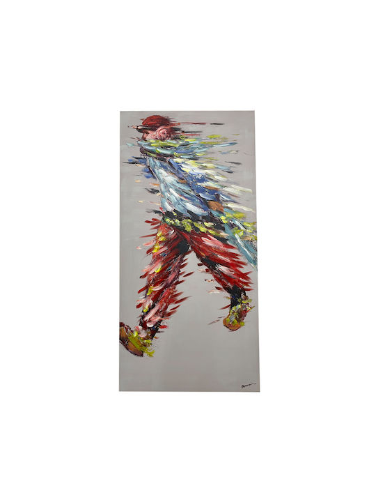 Inart Walking Painting on Canvas 70x140cm