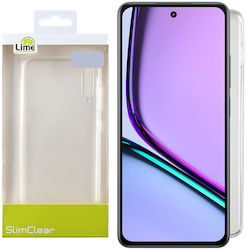 Lime Umschlag Rückseite Silikon Transparent (Realme C67)