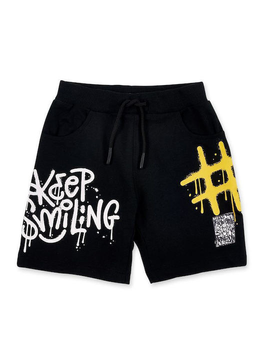 Kids' Shorts/Bermudas Fabric Black