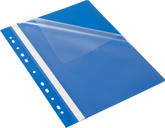 Bantex Clipboard cu perforație Evo A4, albastru, 25 bucăți