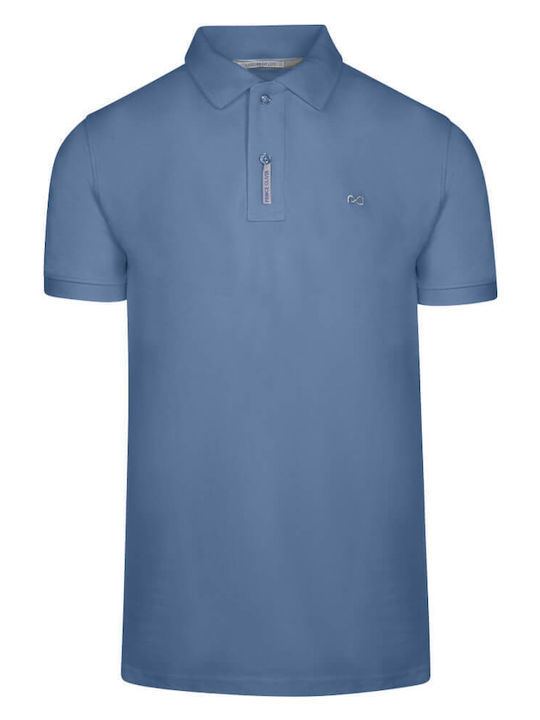 Prince Oliver Herren Shirt Polo Blau