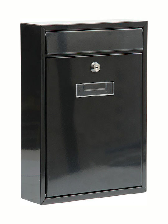 Vorel Външна Пощенска Кутия Inox в Черен Цвят 36x26x8см