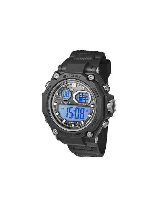 Kids Digital Watch with Rubber/Plastic Strap