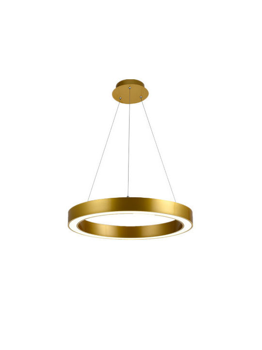 Bronzedesign Pendant Light LED with Warm White Light Gold