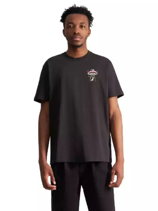 Dedicated Ανδρικό T-shirt Κοντομάνικο Black