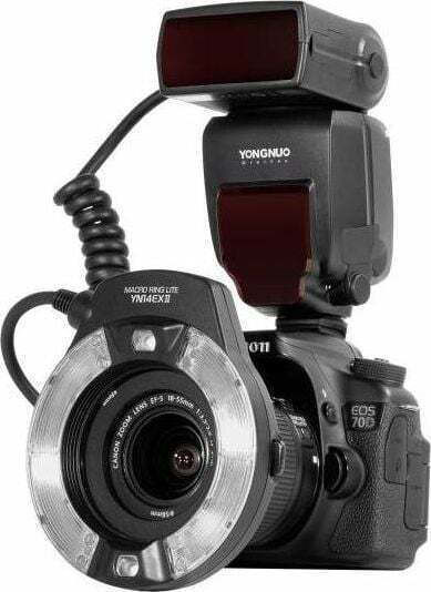 Yongnuo Yn14ex Ii Yn-14ex Ii Flash TTL Inel Macro Pentru Camere Foto Canon