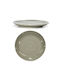 ArteLibre Plate Shallow Ceramic Brown with Diameter 27cm