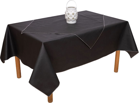 Viopros Runner Stain Resistant Diana Black Velvet-Black Metal 40x160cm